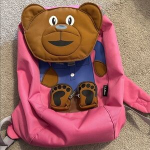 LL BEAN Teddy Bear Pal Backpack boys girls kids size